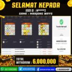 JACKPOT SLOT GACOR MAIN MAHJONG WAYS 13 AGUSTUS 2026