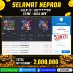JACKPOT SLOT GACOR MAIN WILD APE 22 AGUSTUS 2026