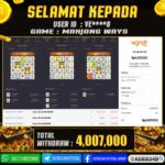 JACKPOT SLOT GACOR MAIN MAHJONG WAYS 04 AGUSTUS 2026