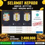 JACKPOT SLOT GACOR MAIN MAHJONG WAYS 2 24 SEPTEMBER 2026