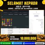 JACKPOT SLOT GACOR MAIN GATES OF OLYMPUS 1000 03 SEPTEMBER 2026