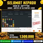 JACKPOT SLOT GACOR MAIN GATES OF OLYMPUS 1000 10 SEPTEMBER 2026