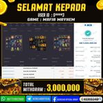 JACKPOT SLOT GACOR MAIN MAFIA MAYHEM 12 SEPTEMBER 2026