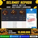 JACKPOT SLOT GACOR MAIN WILD BOUNTY SHOWDOWN 16 SEPTEMBER 2026