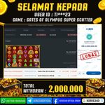 JACKPOT SLOT GACOR MAIN GATES OF OLYMPUS SUPER SCATTER 18 SEPTEMBER 2026