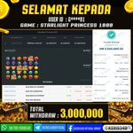 JACKPOT SLOT GACOR MAIN STARLIGHT PRINCESS 1000 19 SEPTEMBER 2026