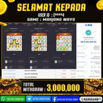JACKPOT SLOT GACOR MAIN MAHJONG WAYS 21 SEPTEMBER 2026